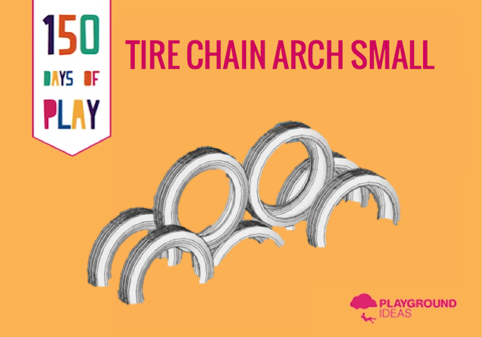 Day 119: Tire Chain Arch Small